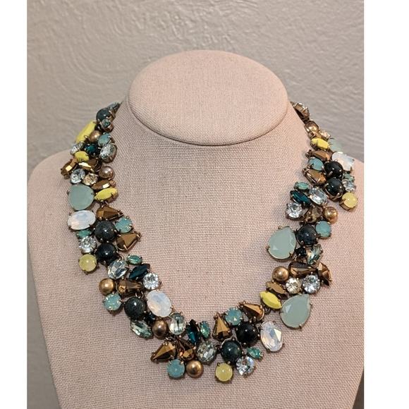 J. Crew Rare Spring Bloom Statement Necklace  -- Rare - Picture 11 of 12